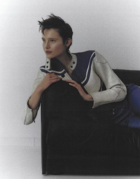 Fashion editorial for Sicky Magazine with styling by Ellie Lazarczyk