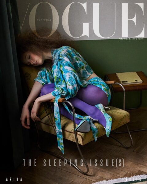 Cover Story for Vogue Portugal with Makeup by Cincior