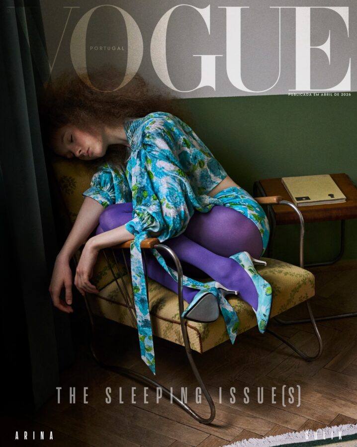 Cover Story for Vogue Portugal with Makeup by Cincior