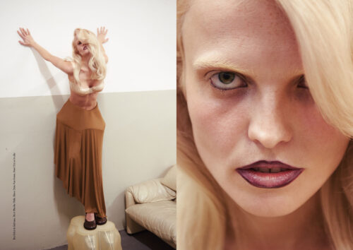 Fashion Editorial for Marle Magazine with hairstyle by Arkadiusz Ukleja