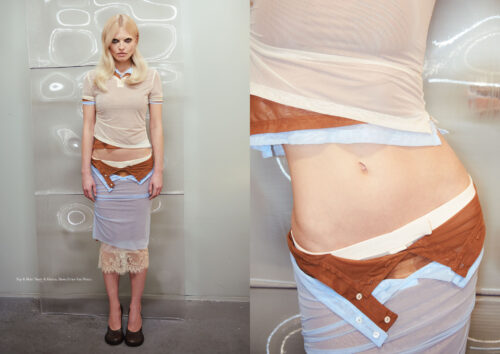 Fashion Editorial for Marle Magazine with hairstyle by Arkadiusz Ukleja