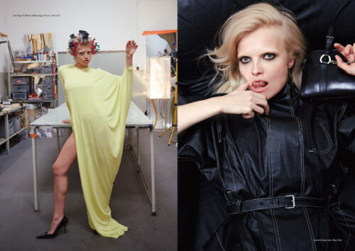 Fashion Editorial for Marle Magazine with hairstyle by Arkadiusz Ukleja