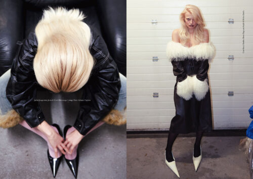 Fashion Editorial for Marle Magazine with hairstyle by Arkadiusz Ukleja