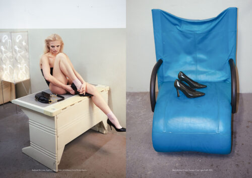 Fashion Editorial for Marle Magazine with hairstyle by Arkadiusz Ukleja