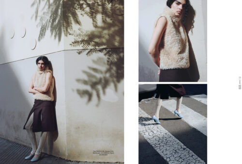 Fashion Editorial for Elle Serbia photographed by Weronika Walijewska