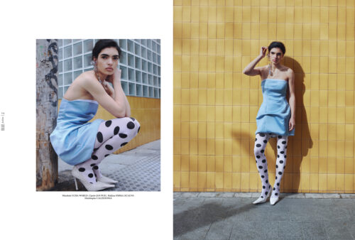 Fashion Editorial for Elle Serbia photographed by Weronika Walijewska