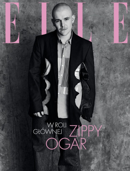 Cover Story for Elle Polska with makeup by Cincior and Hair by Arkadiusz Ukleja