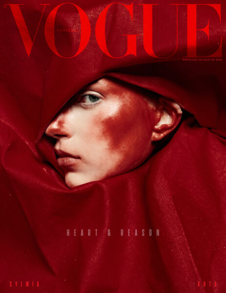 Cover Story for Vogue Portugal with Makeup by Cincior