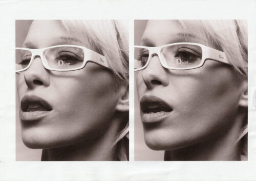 Commercial for Record Glasses with hairstyle by Max Michalowski