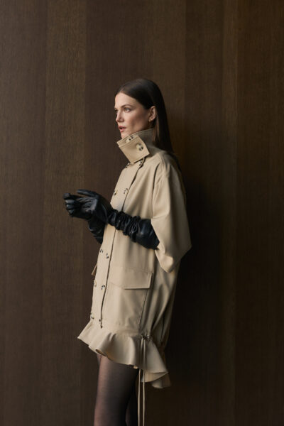 Fashion Editorial for Vogue Polska with Kasia Struss with makeup by Cincior