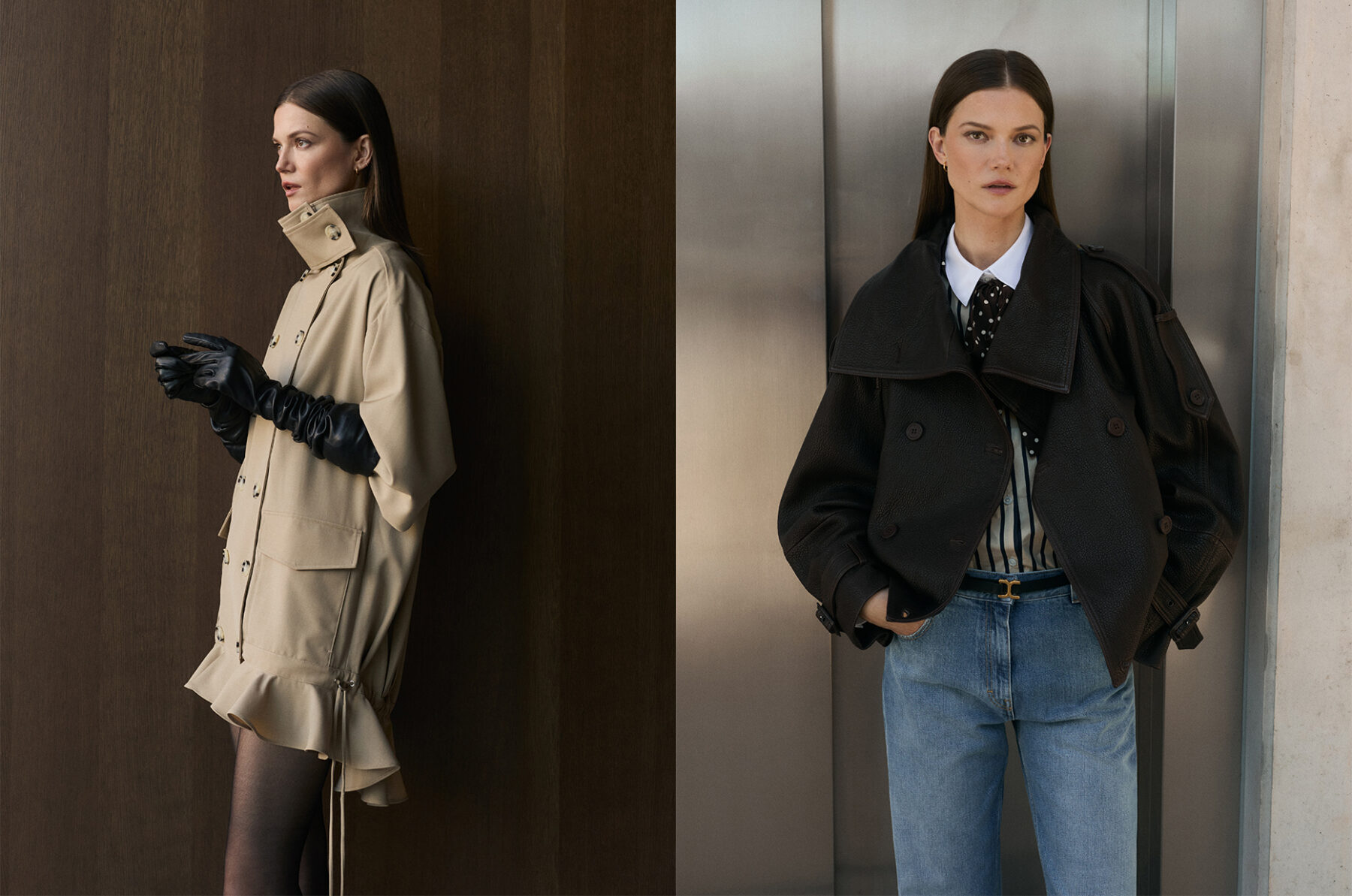 Fashion Editorial for Vogue Polska with Kasia Struss with makeup by Cincior