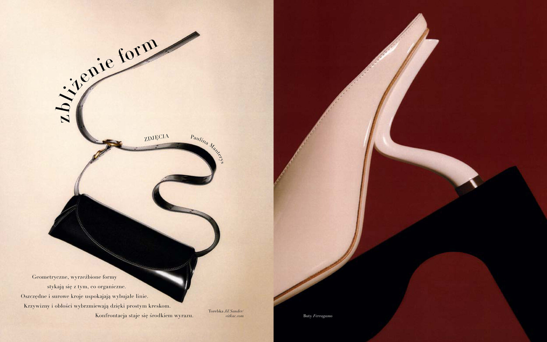 Still Life editorial for Harper's Bazaar Polska photographed by Paulina Manterys